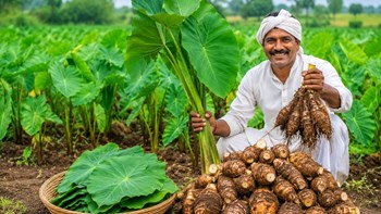 अरबी की खेती से होगी डबल कमाई! पत्तों और कंद बेचकर कमा सकते हैं ₹1.25 लाख, कैसे यहां जानें..