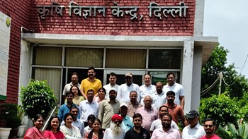 KVK उजवा में 10 दिवसीय 'गार्डेनर सह नर्सरी वर्कर' ट्रेनिंग का सफल समापन	